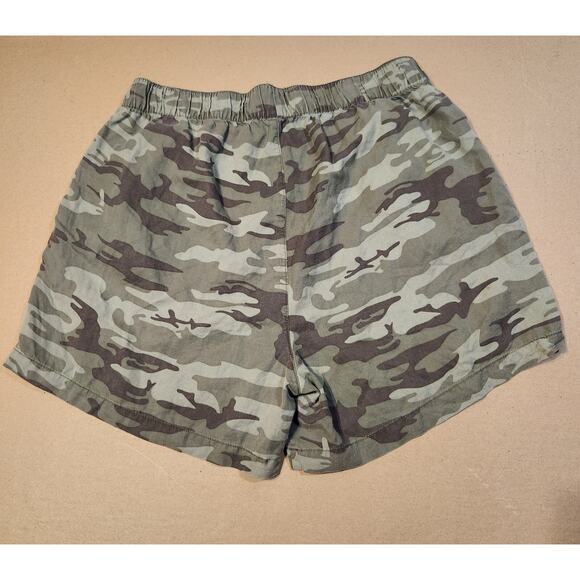 Social Standard by Sanctuary Green Brown Camo Boardwalk Pull On Shorts XXL - Picture 7 of 13